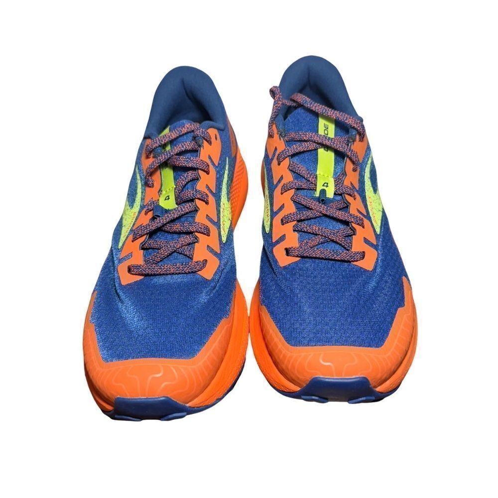 Men’s brooks divide 4 athletic trail hiking shoes size 9 blue - Picture 2 of 5
